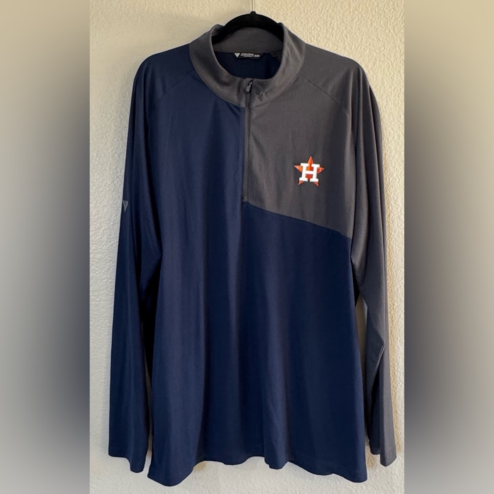 Levelwear Houston Astros Quarter Zip Pullover | Men's XXL